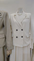 Double Breasted Blazer With Skirts
